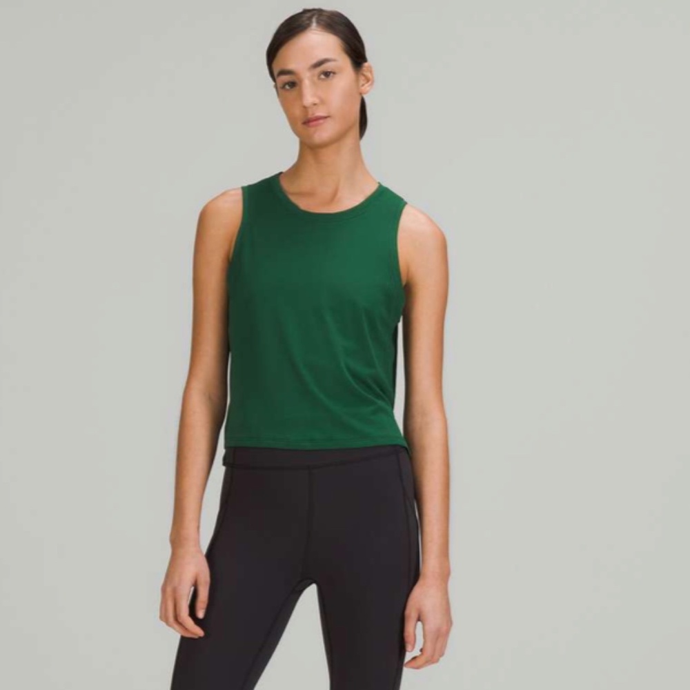 lululemon athletica Green Tank Top